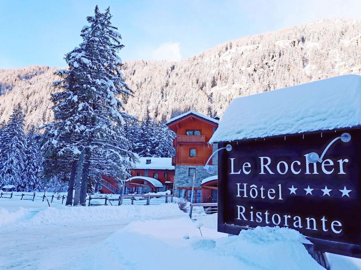 Le Rocher Hotel Champoluc Exteriér fotografie